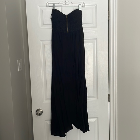 Streetwear Society Black flowy dress Sz S - Picture 1 of 6